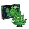 3D-puzzelmodel Vliegende Hollander, die in het donker oplicht, cubicfun 306-T4041H