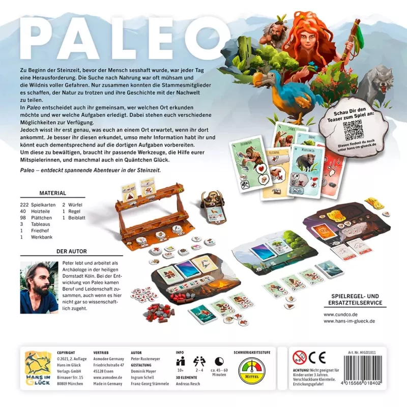 Paleo, bordspel Expertspel van het Jaar 2021