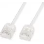ROLINE UTP-patchkabel Cat.6A ultrakorte RJ45 wit 3 m – netwerk – UTP (21.15.4473)