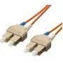 Equip SC/SC glasvezel-patchkabel OM1/OM2, 3,0 m, 62,5/125µ