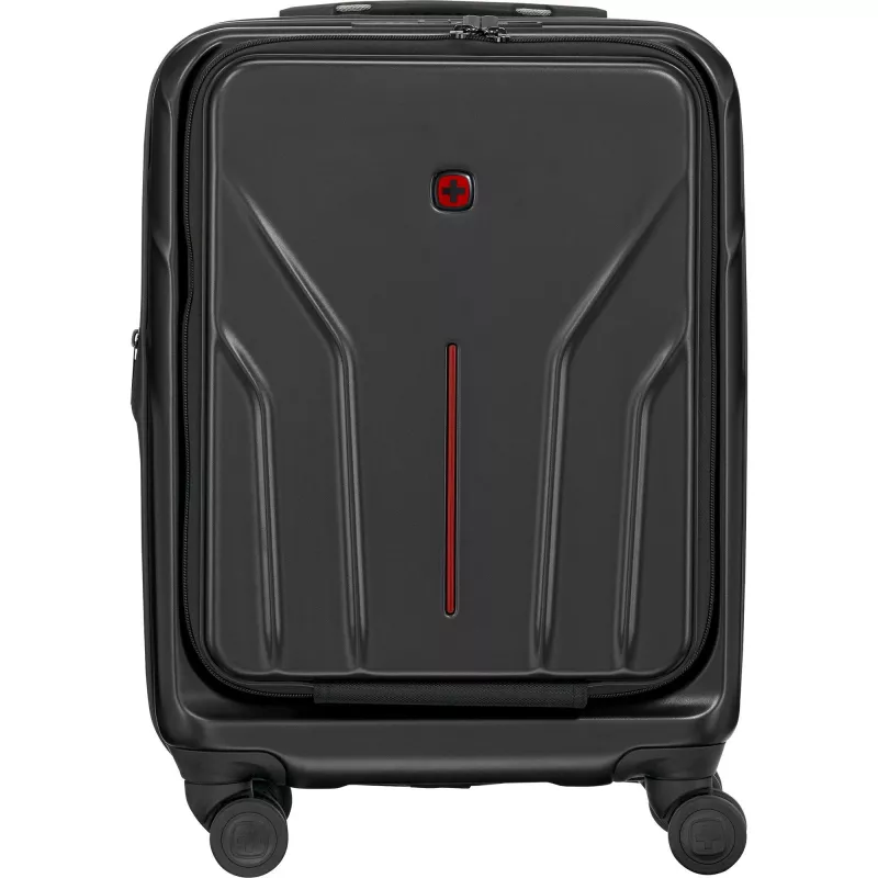 Compacte harde handbagage-trolley Wenger Amplix 653323 — zwart, compact