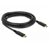 USB-kabel DeLOCK 83325 USB 2.0 3 m USB-C zwart