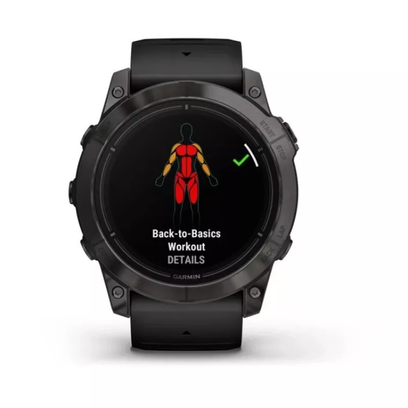 Garmin EPIX PRO g2 51 mm Sapphire Carbon Gray DLC titanium zwart