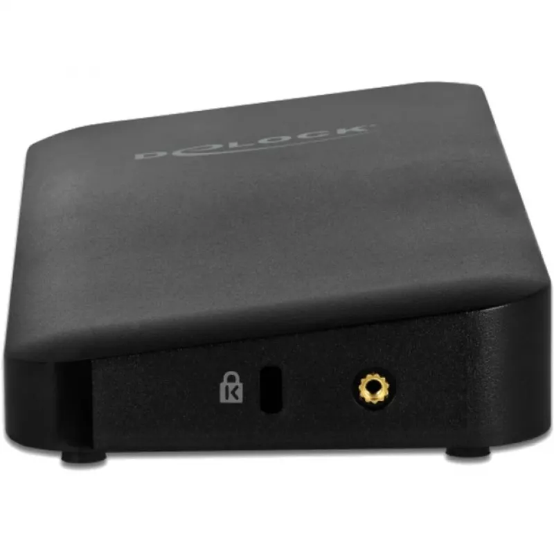 Delock USB Type-C DP 1.4 Dockingstation 4K – Dockingstation – USB-C 3.2 Gen 2 – HDMI, DP – 1GbE – 85 Watt (87746)