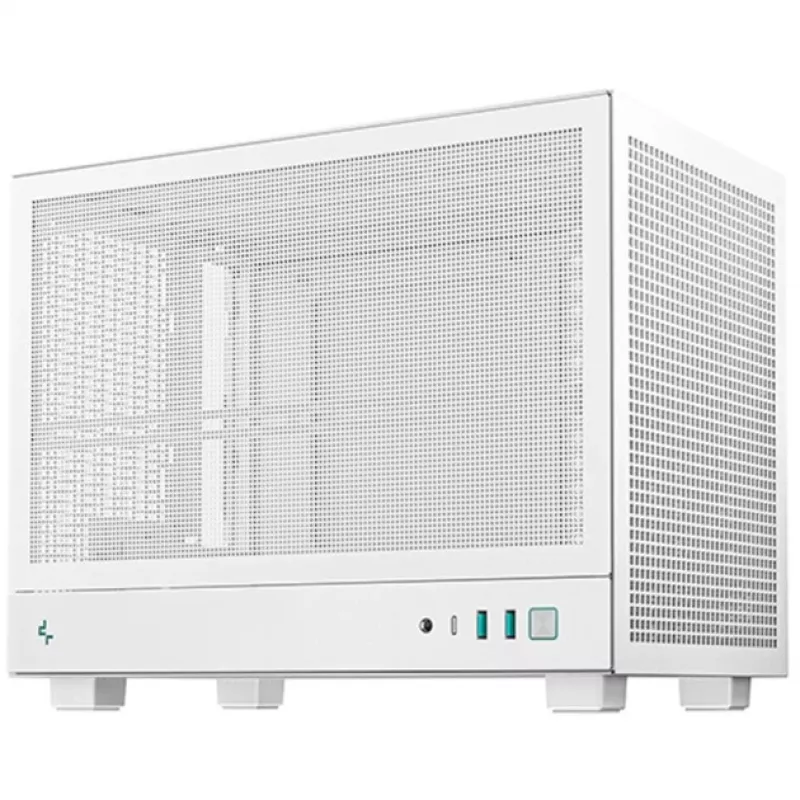 Computerkast DeepCool CH160 MESH WH, ATX, wit