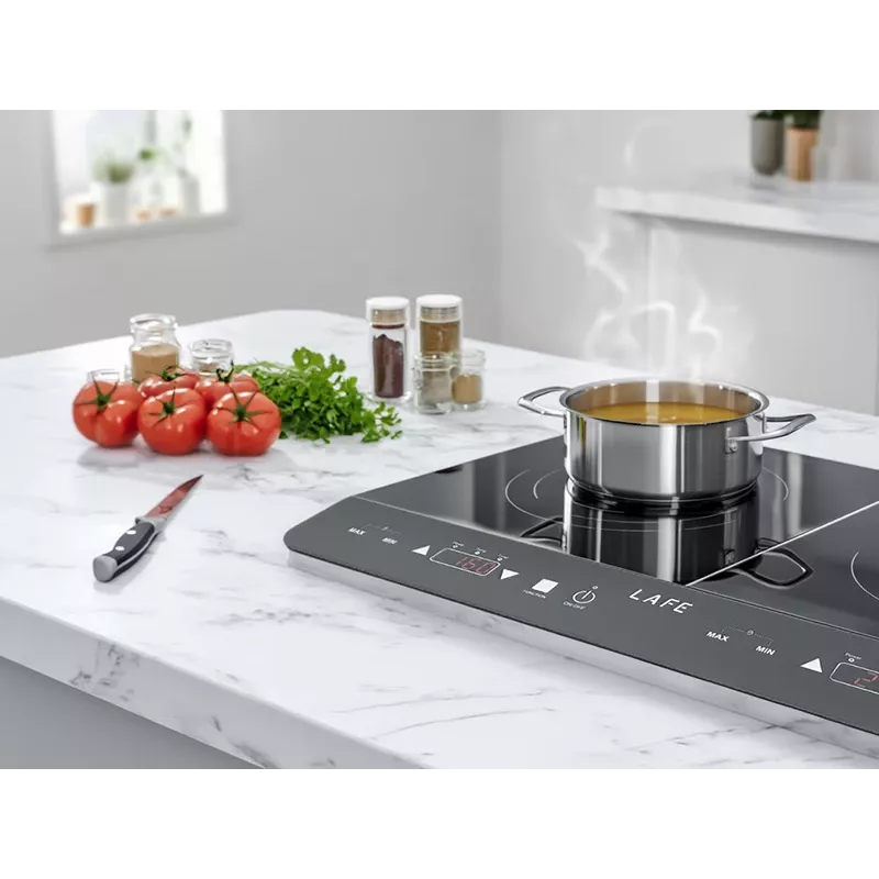 Kookplaat Lafe DuoChef CIY002, 2 kookzones, touch-bediening