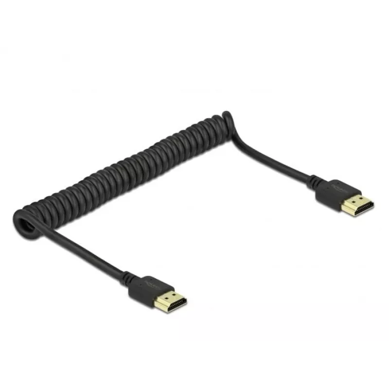 HDMI-kabel DeLOCK 84967 1,5 m type A stekker naar stekker zwart