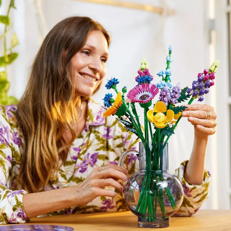 LEGO Icons wilde bloemenboeket set 10313, meerkleurig