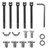 Maclean kabelorganizer onder het bureau, max. belasting 5 kg, max. 728 mm, wit, MC-103 W