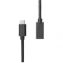 USB-C-verlengkabel ProXtend USBC-EX5V3A-001 – 1 m, 5V/3A Power Pass-Through