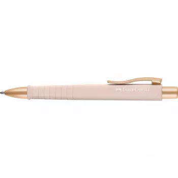 Clip-balpen met intrekmechanisme Faber-Castell 241187 blauw roze