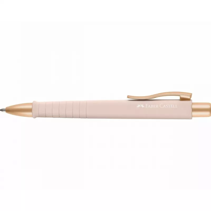Clip-balpen met intrekmechanisme Faber-Castell 241187 blauw roze