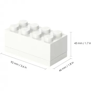 LEGO LUNCH MINI 8 wit 40121735 (40121735)