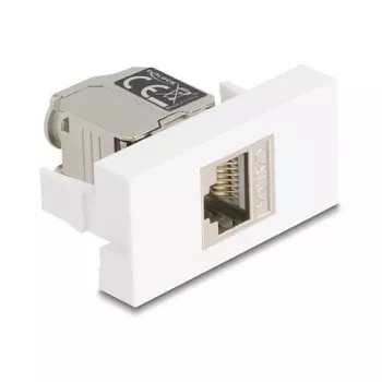 Netwerk RJ45-module DELOCK 90904 Cat.6A met LED voor keystone-panelen en patchpanelen