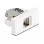 Netwerk RJ45-module DELOCK 90904 Cat.6A met LED voor keystone-panelen en patchpanelen