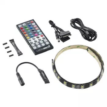 LED-strip CableMod CM-LED-60-D60RGBW-RK wit RGB 60 cm