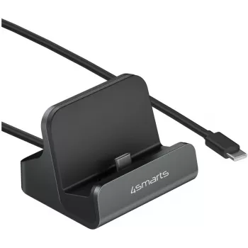 4smarts Charging Dock VoltDock USB-C 60W grijs (541426)