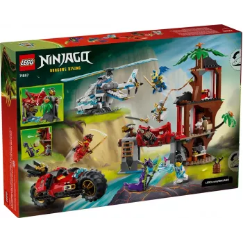 LEGO NINJAGO 71857 Ninja-voertuig-boomhut-slag