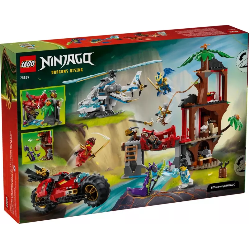 LEGO NINJAGO 71857 Ninja-voertuig-boomhut-slag