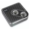 Waterblok Alphacool Core 1 Aurora Carbon messing koper nikkel zwart 72mm