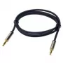 Logilink - audiokabel - mini-jackplug stereo 3,5 mm (M) - mini-jackplug stereo 3,5 mm (M) - 3 m - donkerblauw (CA10300)