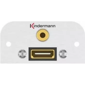 Contactdoos-inzet HDMI + 3,5 mm Kindermann 7441000589