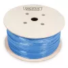 DIGITUS CAT 6A U/FTP installatiekabel 305 m, simplex, Cca, Easy Pull Box, blauw