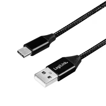 LOGILINK CU0140 LOGILINK - kabel USB 2.0, USB-A stekker naar USB-C stekker, 1 m