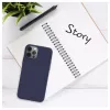 Telefoon-achtercover FIXED voor Samsung Galaxy S25 – rubber, blauw