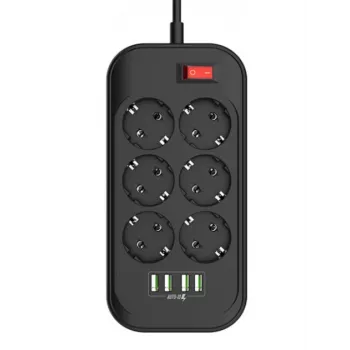 ColorWay | 10 A | stopcontact | CW-CHE64B | 17 W