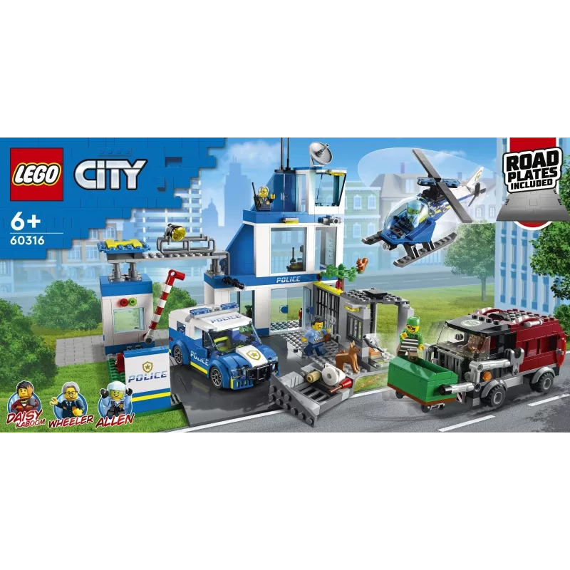 LEGO City 60316 politiebureau