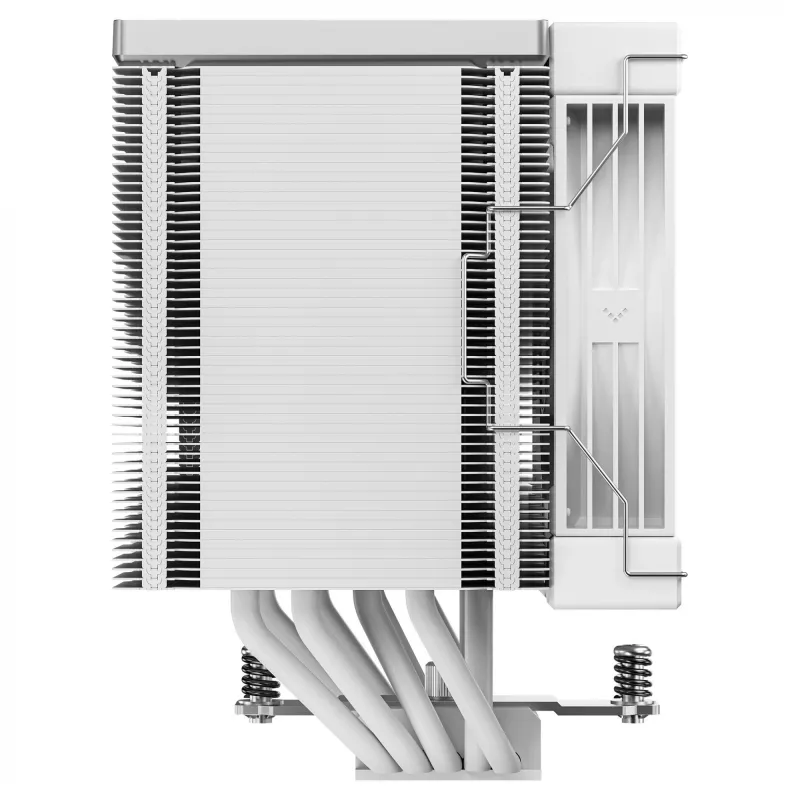 Processorkoeler DeepCool AK500 G2 WH, 120mm-ventilator, max. luchtdruk 3,33 mmH2O, 117×129×159 mm, wit