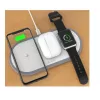 3-in-1 draadloze oplader Devia V4 10W — voor smartphone, Apple Watch, hoofdtelefoon