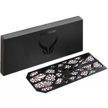 Backplate PowerColor SBP-790002 aluminium kunststof Red Devil RX 7900