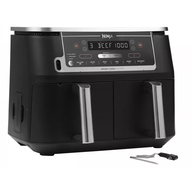 Ninja AF451EU heteluchtfriteuse Single 9,5 l 2470 W zwart