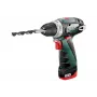 Pistoolgreepboormachine Metabo POWERMAXX BS BASIC 1400 t/min, 800 g, snelspanboorhouder