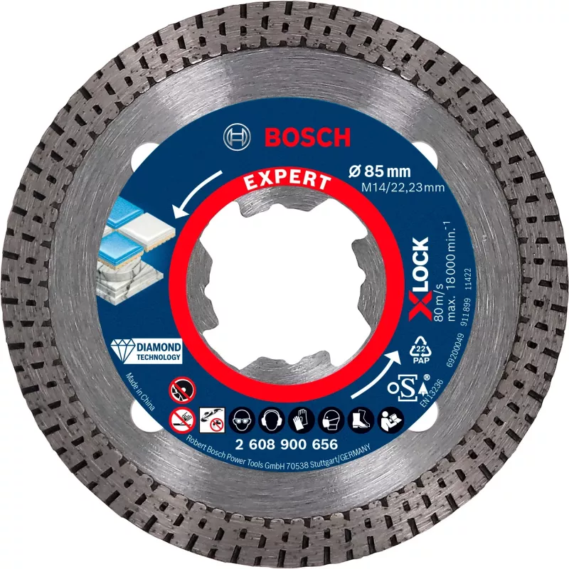 Bosch Expert HardCeramic X-LOCK cirkelzaagblad 8,5 cm 1 stuk