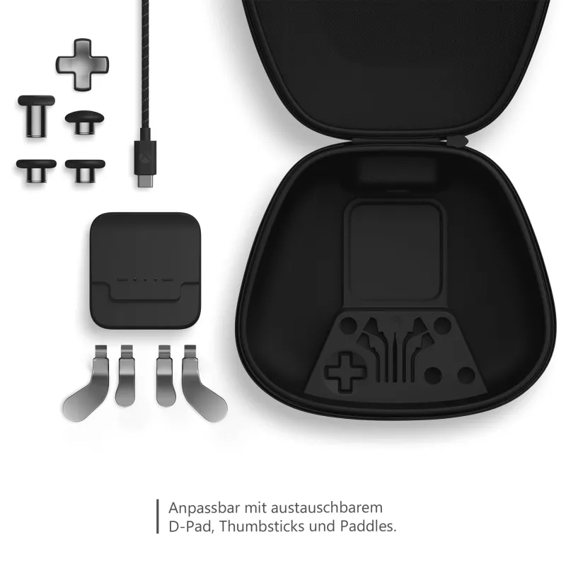 Gaming-controller-opzetstuk Microsoft Xbox Elite Wireless Controller Series 2 Complete Component Pack zwart zilver