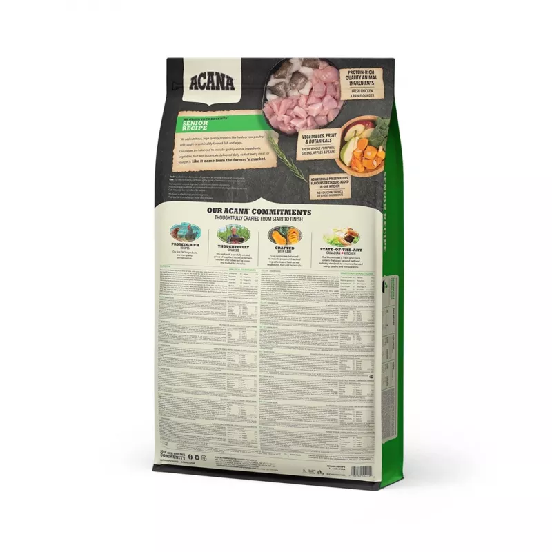 ACANA Senior - Droogvoer voor honden - 11,4kg
