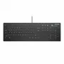 CHERRY AK-C8112 Medical USB QWERTZ Duits zwart wit full-size toetsenbord