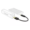 DeLOCK USB-oplaadkabel Type-A naar USB Type-C 15 cm zwart