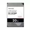 WD Ultrastar DC HC560 - harde schijf - 20TB - intern - 3.5 (8,9 cm) - SATA 6Gb/s - 7200 tpm - buffer: 512MB (0F38785)