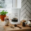 Adler AD 4383w filterkoffiezetapparaat voor gemalen koffie 1,5 L wit