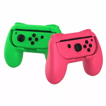 Controller grip SUBSONIC SA5490-1 roze/groen voor Nintendo Switch