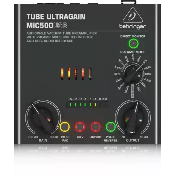 Behringer MIC500USB audiovoorversterker