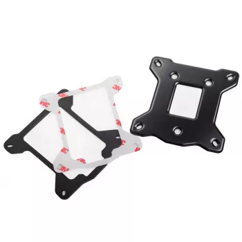 BitsPower moederbord-backplate voor Intel BP-ICB — moederbord-draagplaat compatibel met Intel-sockets