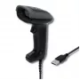 Handbarcodescanner QOLTEC 50863 — 1D/2D-scanner, USB bekabeld, LED-sensor, zwart, 5V, 1,8 m kabel