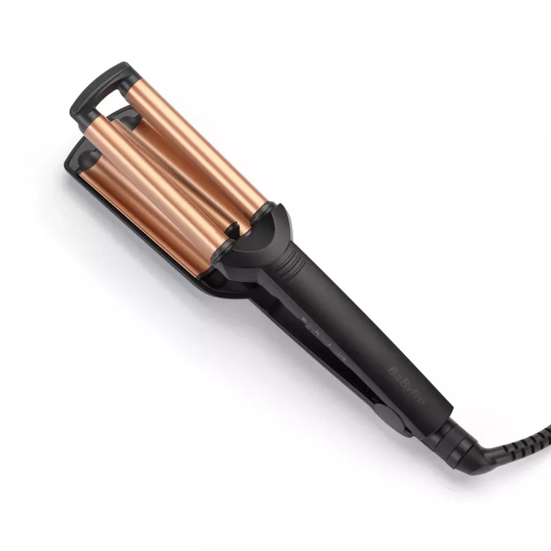 BaByliss Deep Waves krultang Warm Black, oranje 98,4 (2,5 m)