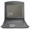 Digitus 19 inch HD LCD KVM-console 16-poorts HDMI Zwitsers toetsenbord