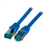 EFB-Elektronik RJ45 patchkabel Cat.6A S/FTP LSZH blauw 0,5m